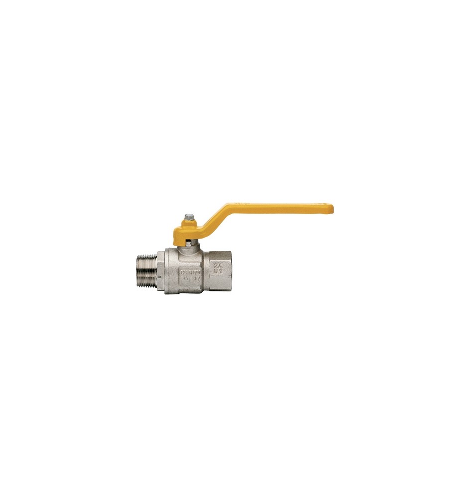 VALVOLA A SFERA GAS MF CON LEVA LUNGA MOD. LONDON 1" DN 25