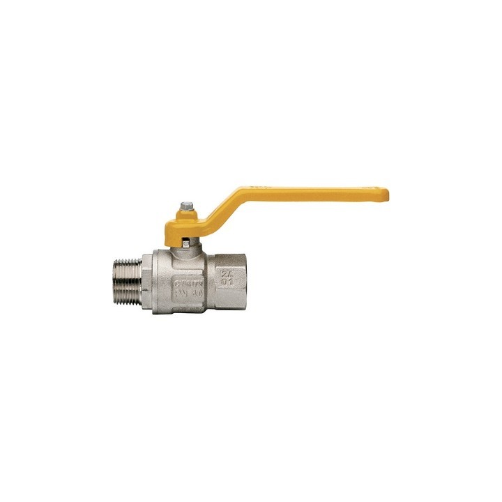 VALVOLA A SFERA GAS MF CON LEVA LUNGA MOD. LONDON 1" DN 25