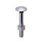 BS BULLONE C/DADO TTDQ 10X120MM ZINCATO 5 PZ