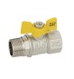 VALVOLA A SFERA GAS MF A FARFALLA MOD. DAKOTA 1/2" DN 12