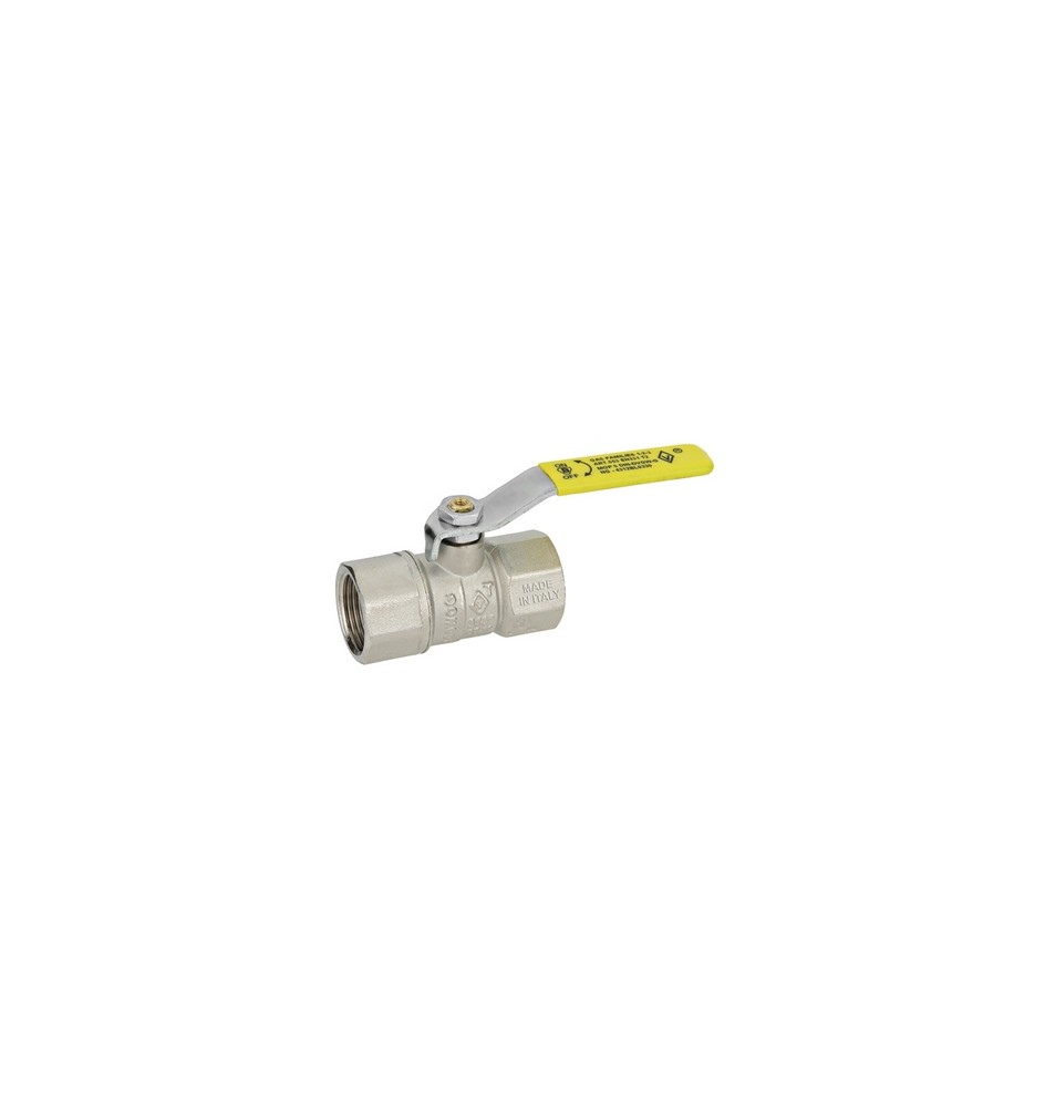 VALVOLA A SFERA GAS FF CON LEVA LUNGA MOD. DAKOTA 3/4" DN 15
