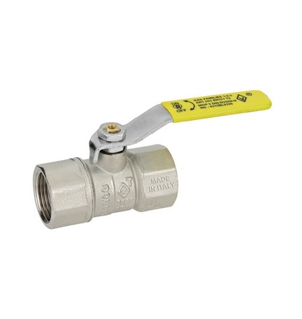VALVOLA A SFERA GAS FF CON LEVA LUNGA MOD. DAKOTA 3/4" DN 15