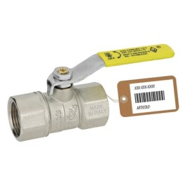 VALVOLA A SFERA GAS FF CON LEVA LUNGA MOD. DAKOTA F-BRICO 3/4" DN 15