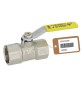 VALVOLA A SFERA GAS FF CON LEVA LUNGA MOD. DAKOTA F-BRICO 3/4" DN 15