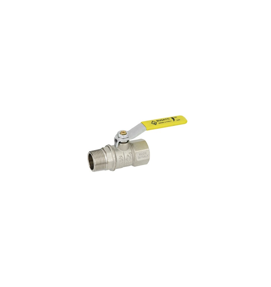 VALVOLA A SFERA GAS MF LEVA LUNGA MOD. DAKOTA 3/4" DN 15