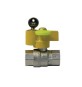 VALVOLA A SFERA GAS FF CON SERRATURA 3/4" DN 20