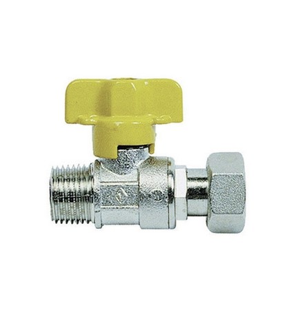RUBINETTO A SFERA PER GAS MF CON BOCCHETTONE 1"