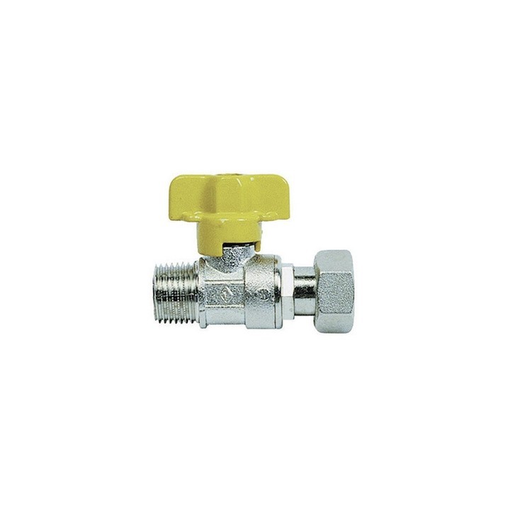 RUBINETTO A SFERA PER GAS MF CON BOCCHETTONE 1"