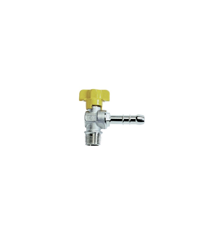 RUBINETTO A SFERA GAS SQUADRA M 1/2 x 14 Metano