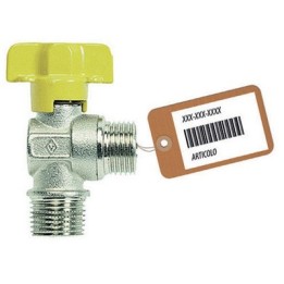 RUBINETTO A SFERA PER GAS SQUADRA MM F-BRICO 1/2