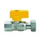 RUBINETTO A SFERA PER GAS DIRITTO FEMMINA 1/2" x 1/2" DN 15