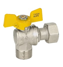 VALVOLA A SFERA GAS MASCHIO / DADO MOBILE 1/2" x 3/4" DN 15