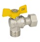 VALVOLA A SFERA GAS MASCHIO / DADO MOBILE 1/2" x 3/4" DN 15
