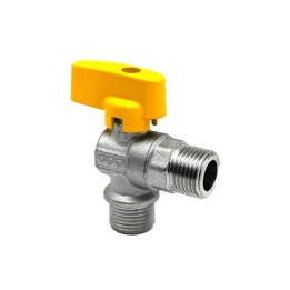 RUBINETTO GAS AD ANGOLO MM 1/2" x 1/2"