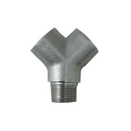 CORPO BOLLA MASCHIO - FEMMINA/FEMMINA NICHELATA 1/2 x 1/2 x 1/2 DN 15