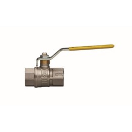 VALVOLA A SFERA PER GAS A PASSAGGIO TOTALE FIL. FF CON LEVA ACCIAIO 2" DN 50