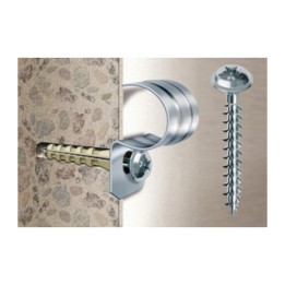 VITE UNIVERSALE FFL 5 X 50MM ZN BIANCA PANELVIT