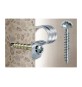 VITE UNIVERSALE FFL 5 X 50MM ZN BIANCA PANELVIT