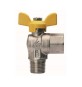 VALVOLA A SFERA PER GAS A SQUADRA FIL M ATTACCO F 1/2" x 1/2" DN 15