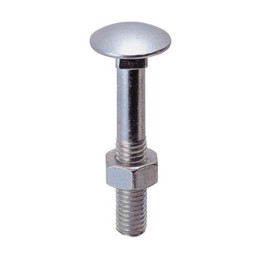 BULLONE C/DADO TTDQ 12 X130MM ZINCATO