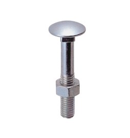 BS BULLONE C/DADO TTDQ 10X140MM ZINCATO 5 PZ