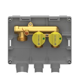 KIT COLLETTORE GAS K2.2 MULTI INT. 2 VIE TC 1" -3/4"