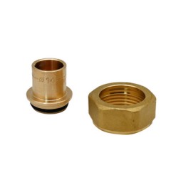 RACCORDO GAS A SALDARE K2 TC TC 3/4" X 12 mm