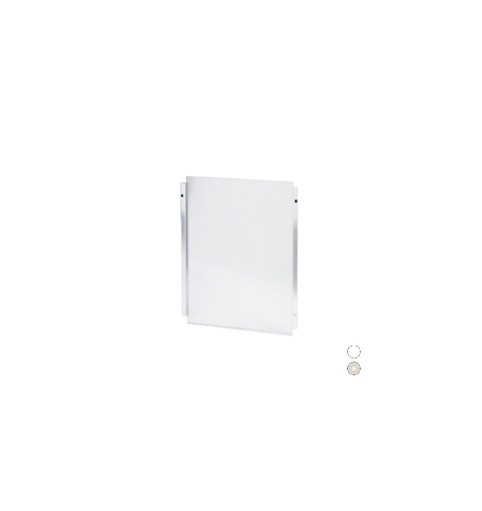 SCHIENALE PER CASSETTA PROTEZIONE GAS Bianco cm 50 x 30