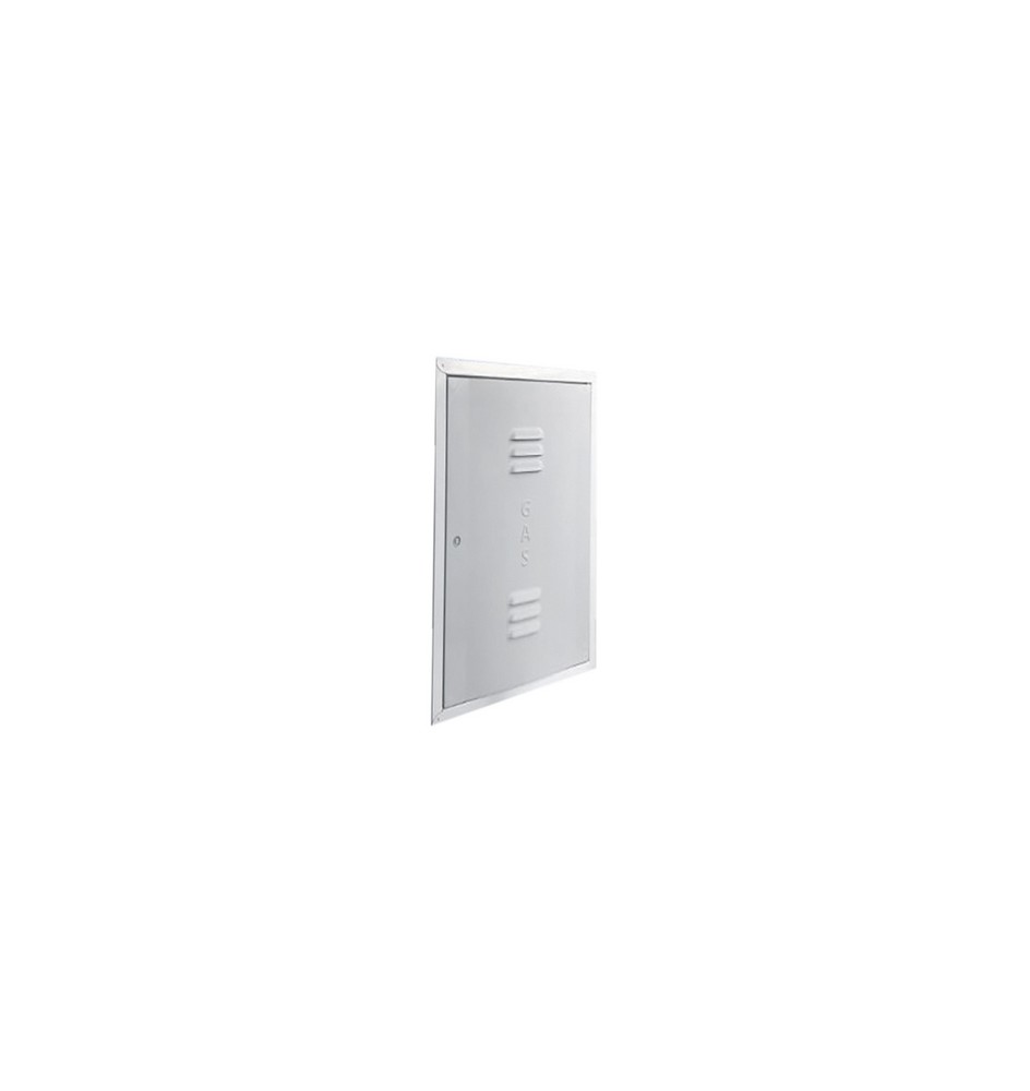 SPORTELLO PER PROTEZIONE CONTATORE GAS ZINCATO cm 50x40x4,2 (HxLxP)