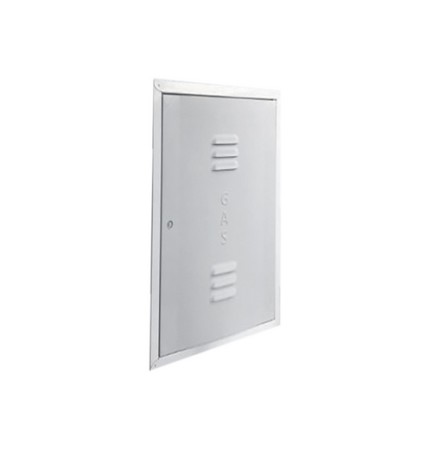 SPORTELLO PER PROTEZIONE CONTATORE GAS ZINCATO cm 60x45x4,2 (HxLxP)