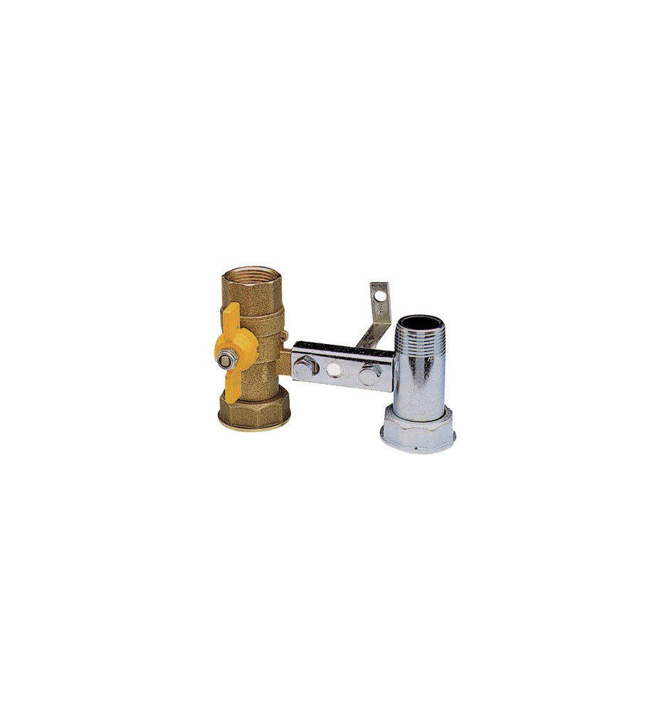 MENSOLA PER CONTATORE GAS C/RUBINETTO 3/4 x 1"1/4