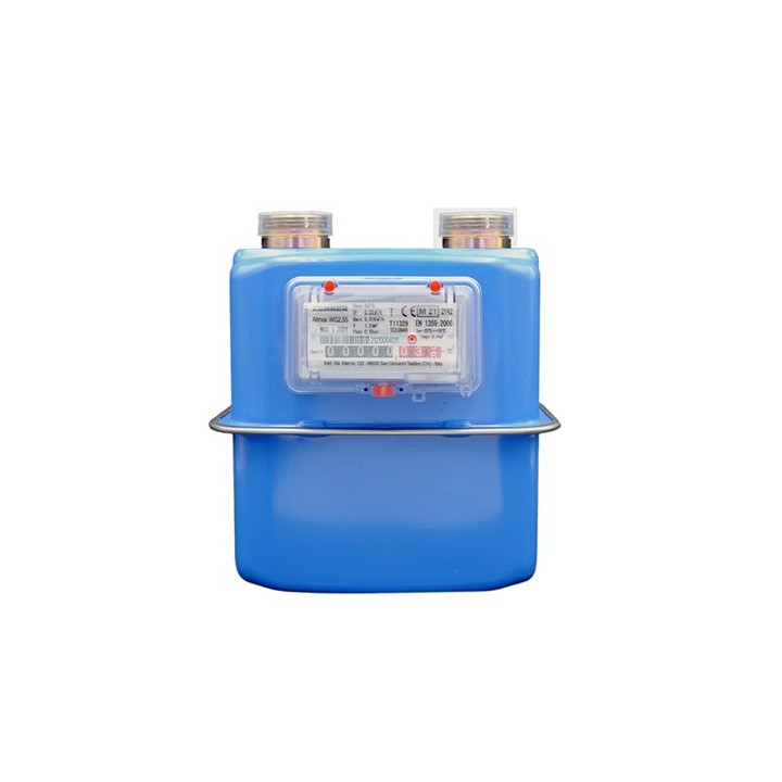 CONTATORE PER GAS GPL METANO VOLUMETRICO A PARETE G4 Int. 110