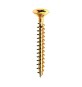 SC VITE TRUCIOLARE TSP 3,5X40 MM OTTONATA 30 PZ*