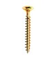 SC VITE TRUCIOLARE TSP 4 X20 MM OTTONATA 30 PZ*