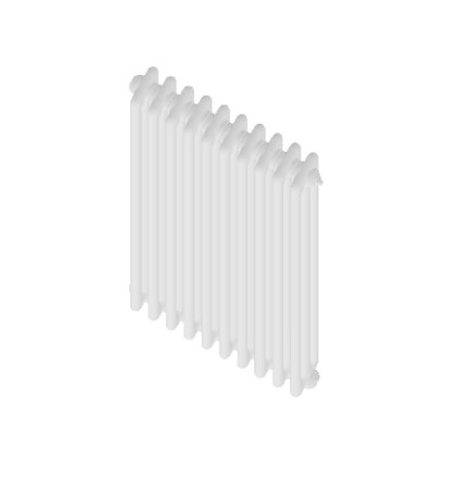 RADIATORE TUBOLARE ARDESIA 3 COLONNE H656 6 Elementi Nero opaco