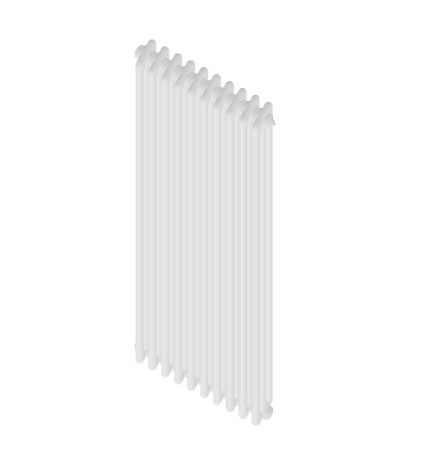 RADIATORE TUBOLARE ARDESIA 3 COLONNE H856 8 Elementi Nero opaco