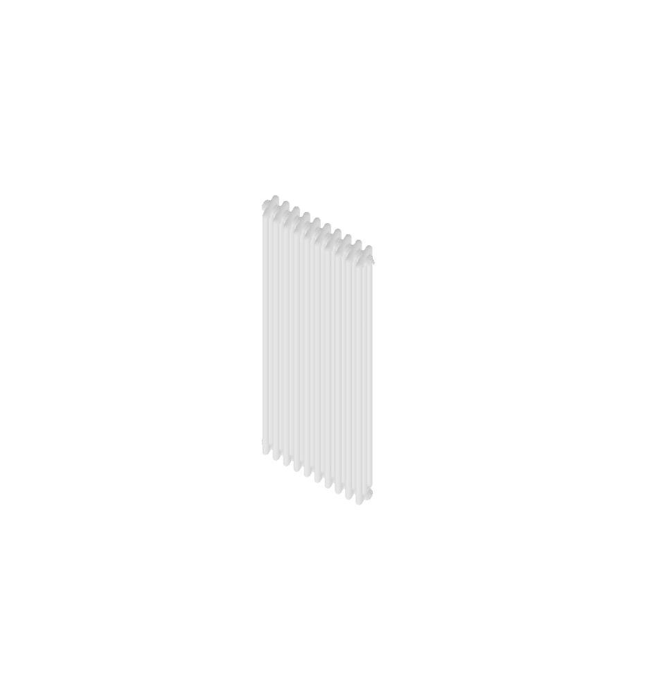 RADIATORE TUBOLARE ARDESIA 3 COLONNE H856 18 Elementi Nero opaco