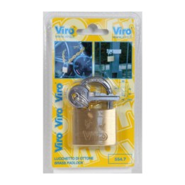 VIRO BL 555.7 LUCCHETTO FAI ARCO 50MM OTTONE