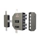 CR 2350 SERRATURA APPL P/LEGNO DM SX QUNT C/SCR 4 CATEN