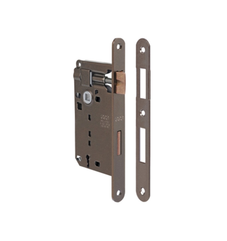PATENT SERRATURA BRONZATA AGB Q.8/70 50 MM B.TONDO