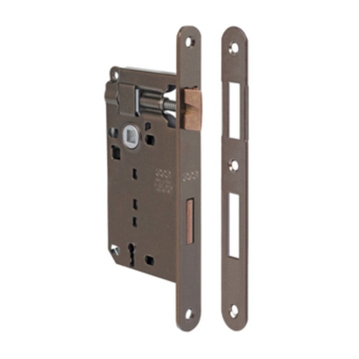 PATENT SERRATURA BRONZATA AGB Q.8/70 50 MM B.TONDO