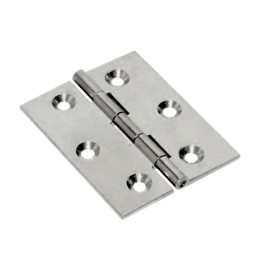 BL CERNIERA FRESATA PIANA NICHEL SAT 40X35 MM 2 PZ