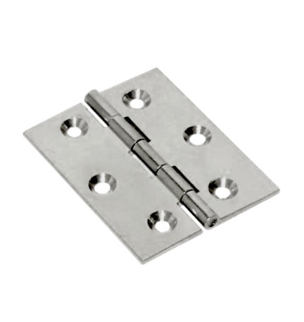 BL CERNIERA FRESATA PIANA NICHEL SAT 60X50 MM 2 PZ