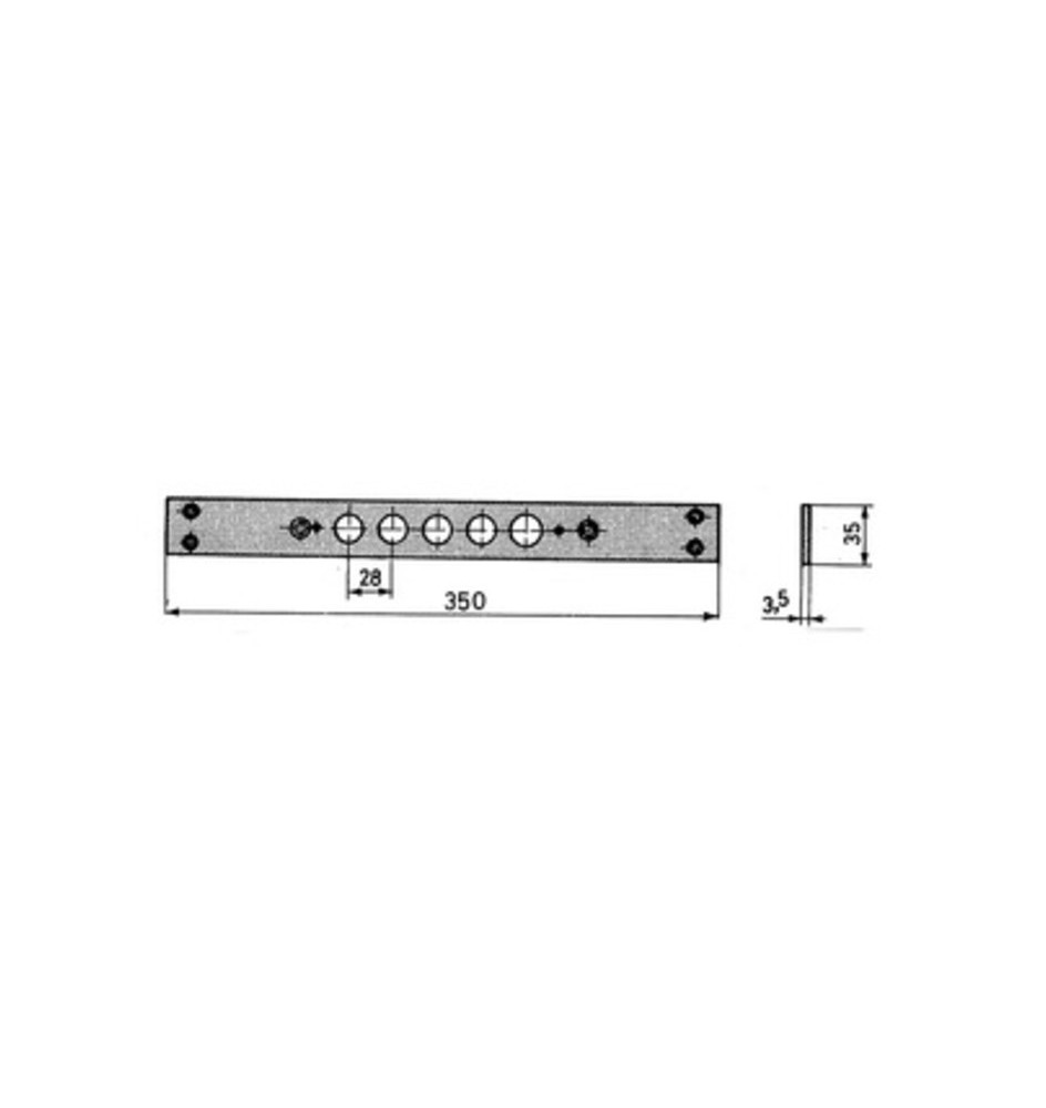 CISA 06221.00 FRONTALE SERRATURA 57515