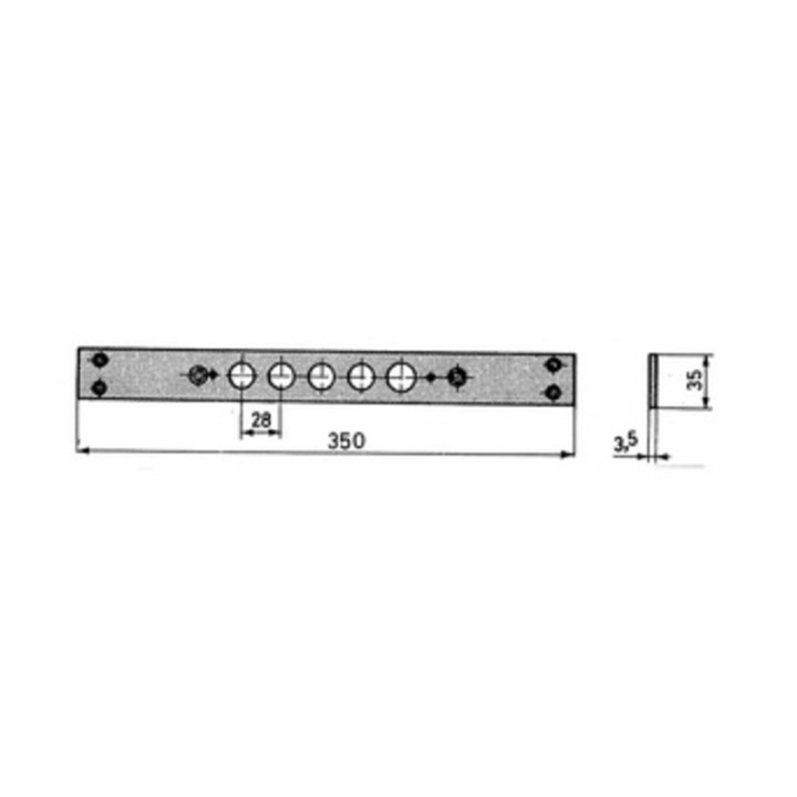 CISA 06221.00 FRONTALE SERRATURA 57515
