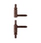 CERNIERA ANUBA ACCIAIO BRONZATO BAROCCO 9 MM**