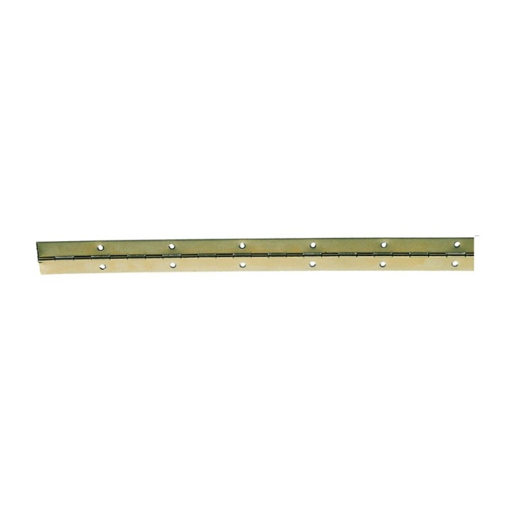CERNIERA A METRO 32 X 0,7 MM X 3,5 M OTTONATO