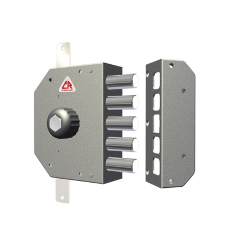 CR 3200 SERRATURA APPL P/LEGNO POMPA TRIPL DX C/POM