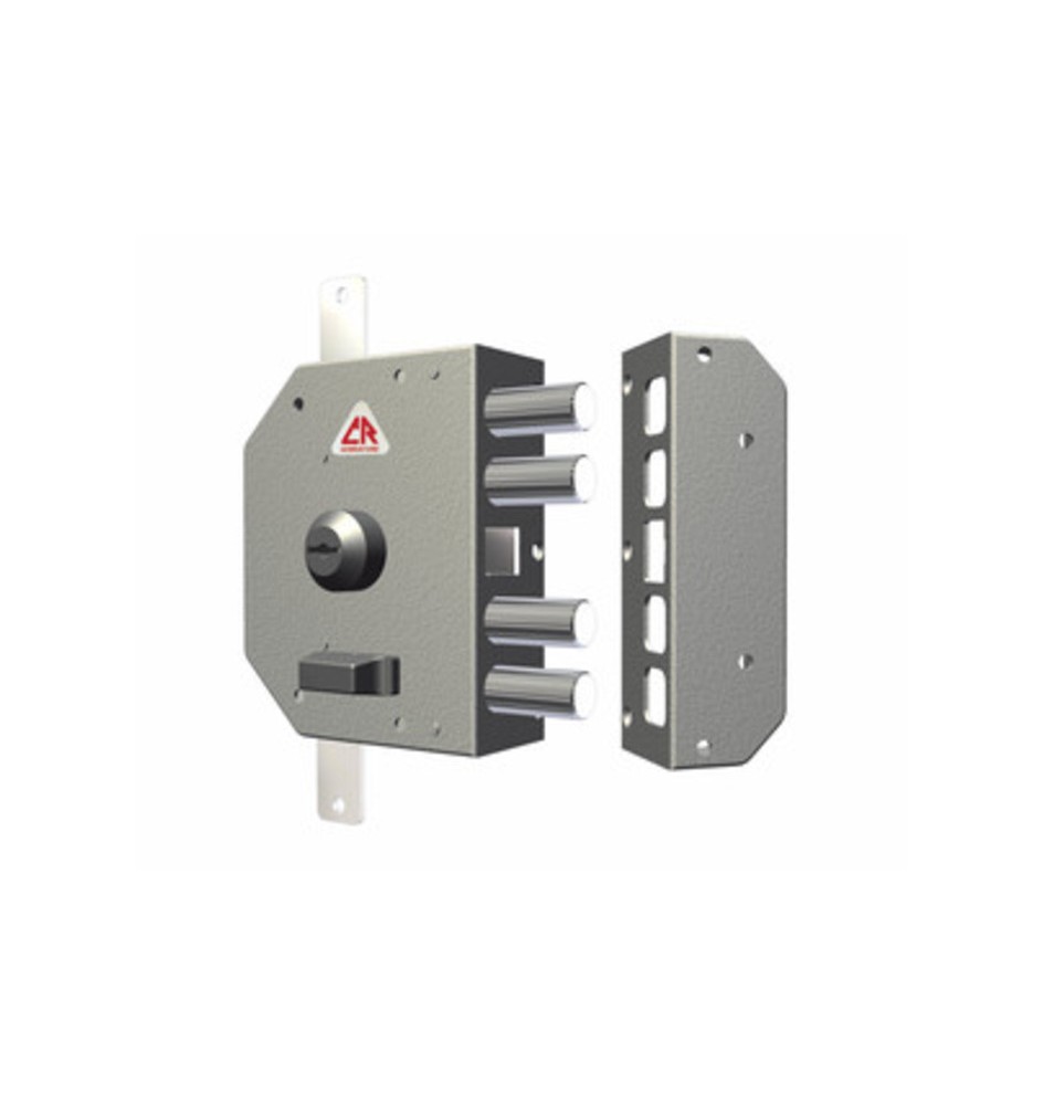 CR 3250 SERRATURA APPL P/LEGNO POMPA TRIPL C/SCR SX C/POMOLO