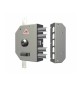 CR 3250 SERRATURA APPL P/LEGNO POMPA TRIPL C/SCR SX C/POMOLO